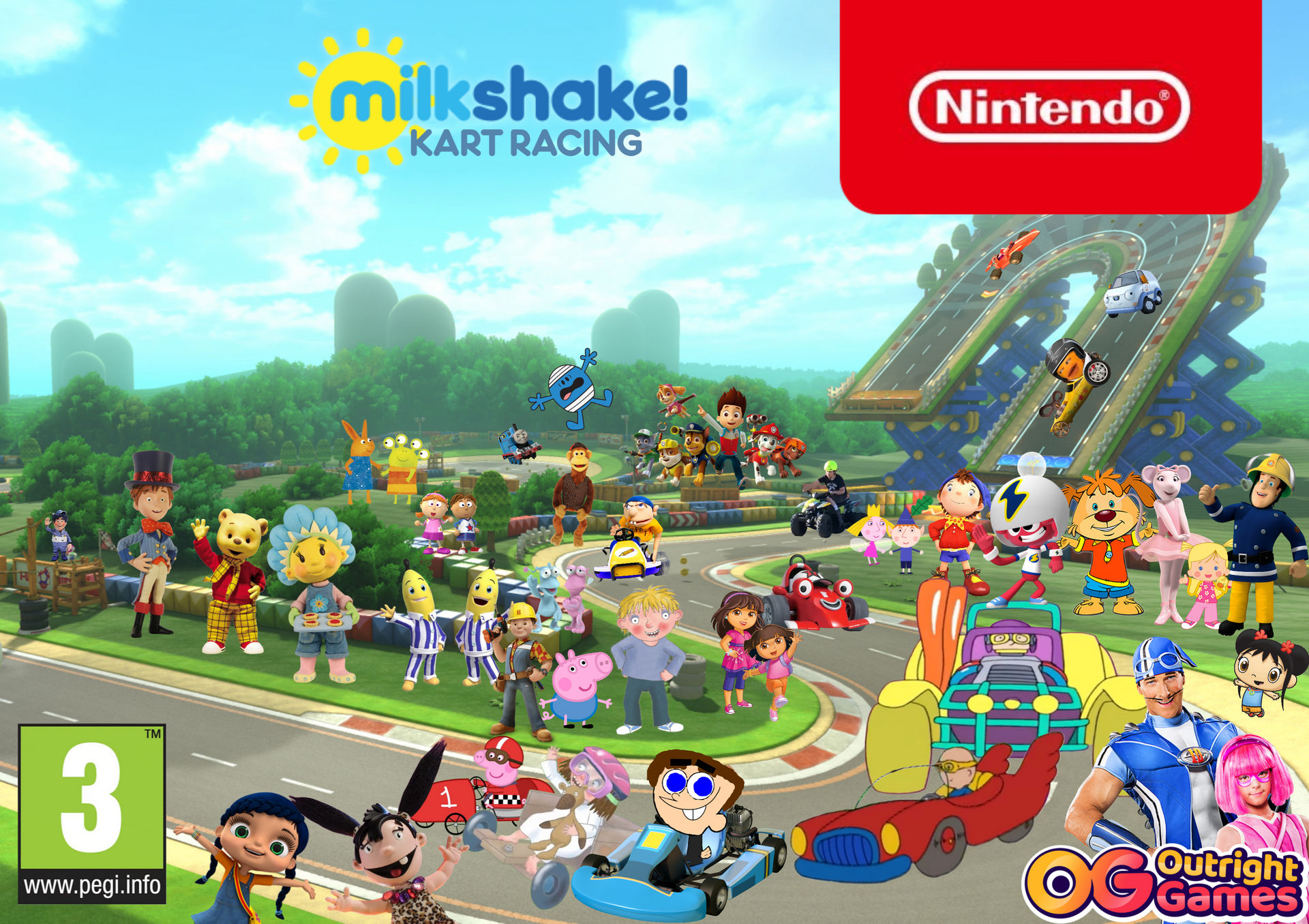 Milkshake Racing Cap Milkshake Kart Racing by eliabnatn on DeviantArt