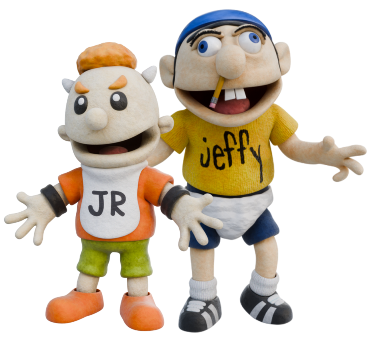 3D Jeffy And Junior by eliabnatn on DeviantArt