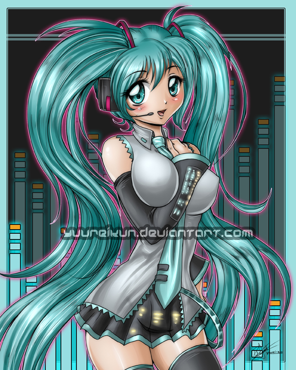 Hatsune Miku By Yuureikun On Deviantart