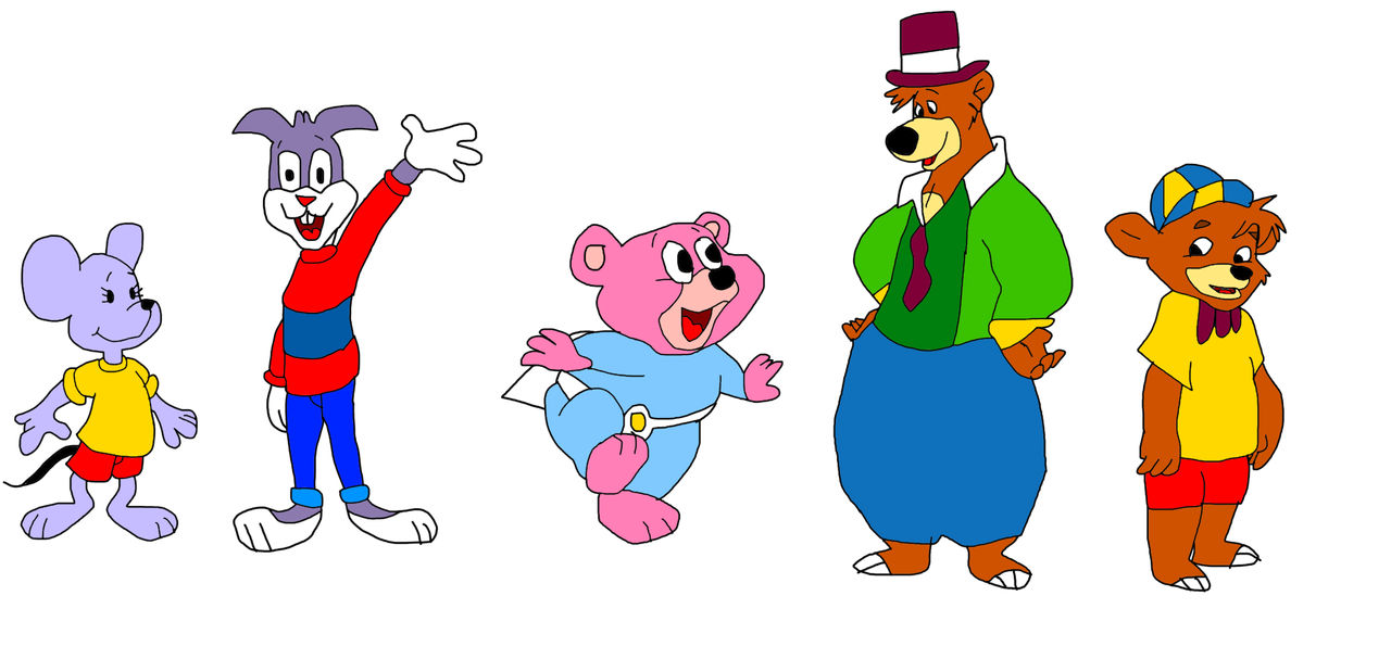 Reader Rabbit Thinking Adventures 6-9 Characters by YksskyOppo on ...