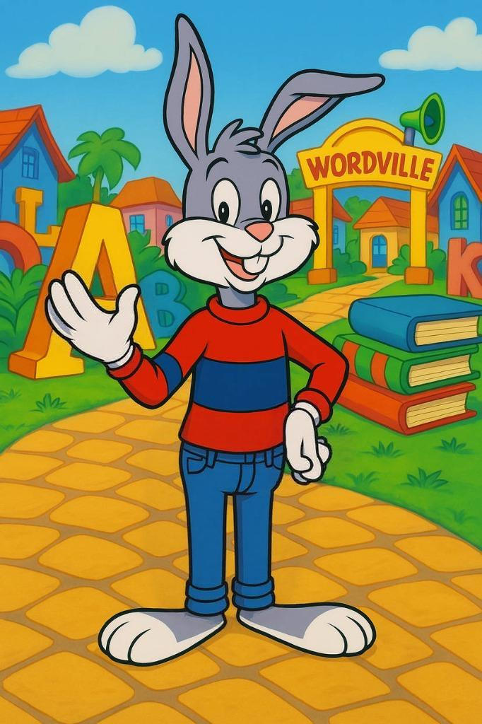 Reader Rabbit (AI) by YksskyOppo on DeviantArt