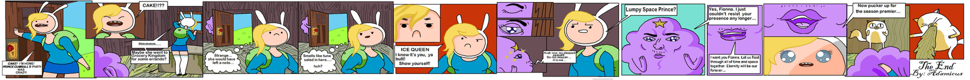 Fionna and Cake Comics - Lumpy Space Prince