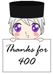 Thanks for 400