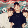 BTS (V,JIN,SUGA) #WALLPAPER