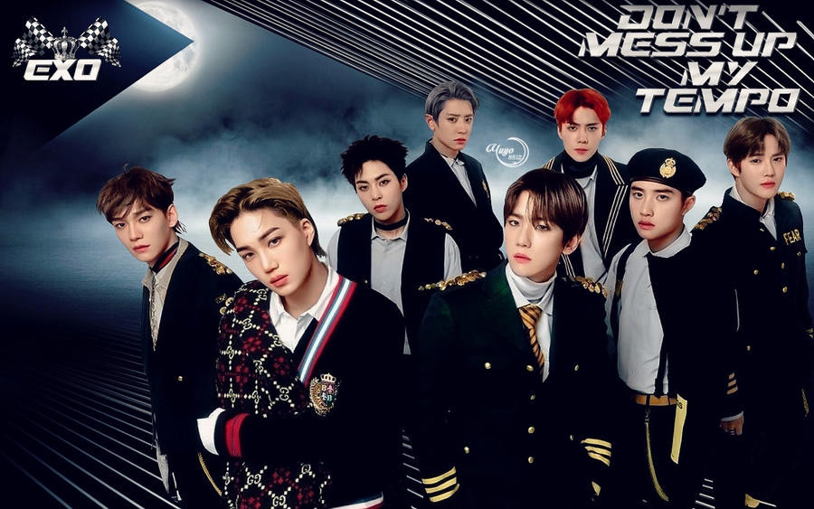 EXO  TEMPO  WALLPAPER  by YUYO8812 on DeviantArt  EXO  TEMPO  WALLPAPER  by YUYO8812 on DeviantArt