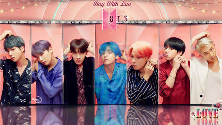BTS BOY WITH LUV  #WALLPAPER