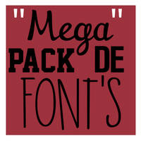 Mega Pack De Font