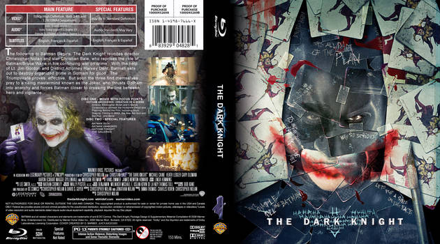 Dark Knight Blu-Ray Cover