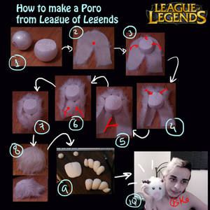 Tutorial - Poro from League of Legends
