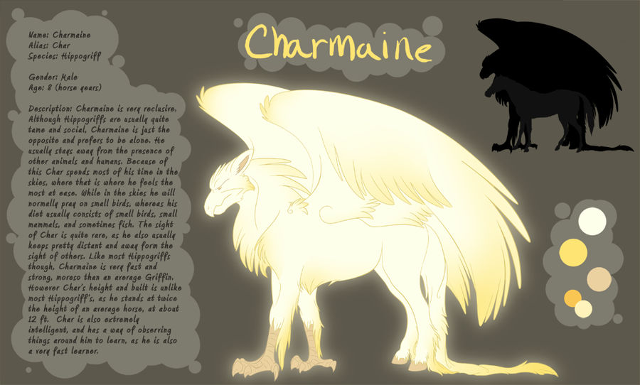 Charmaine Reference Sheet