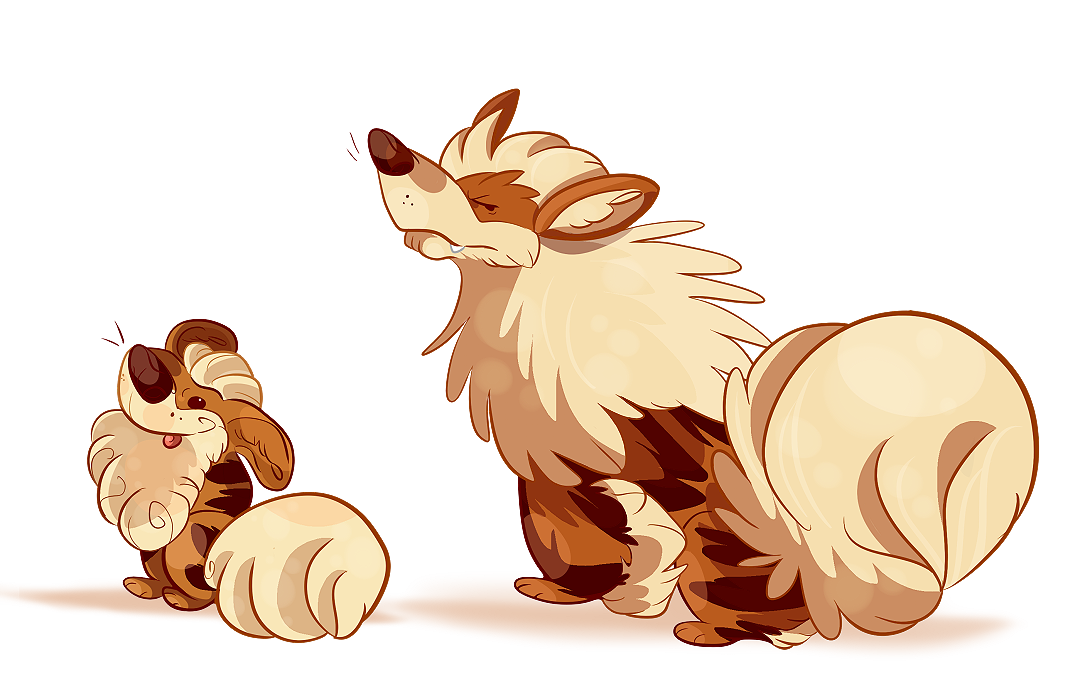 Growlithe evos