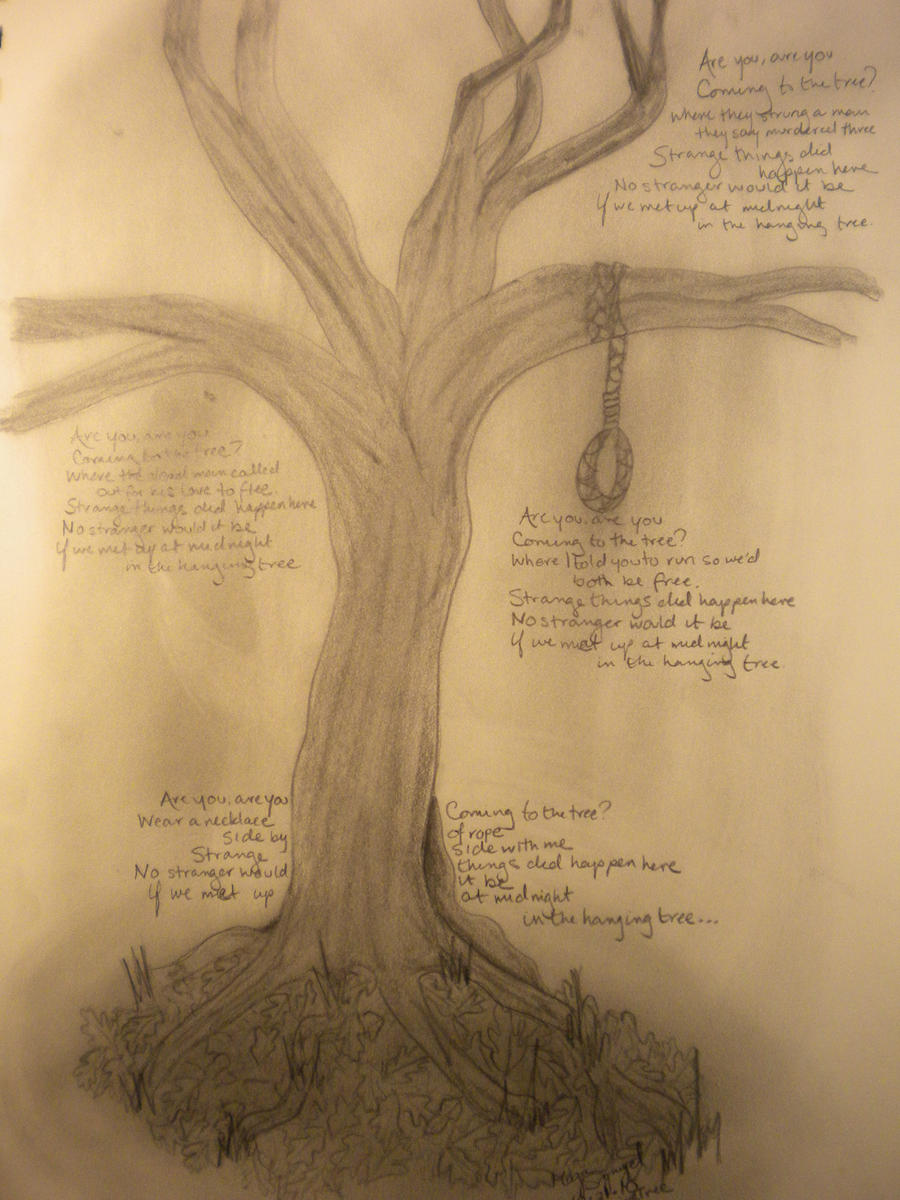 The Hanging Tree with Lyrics by Shadow-inthe-Flame35 on DeviantArt