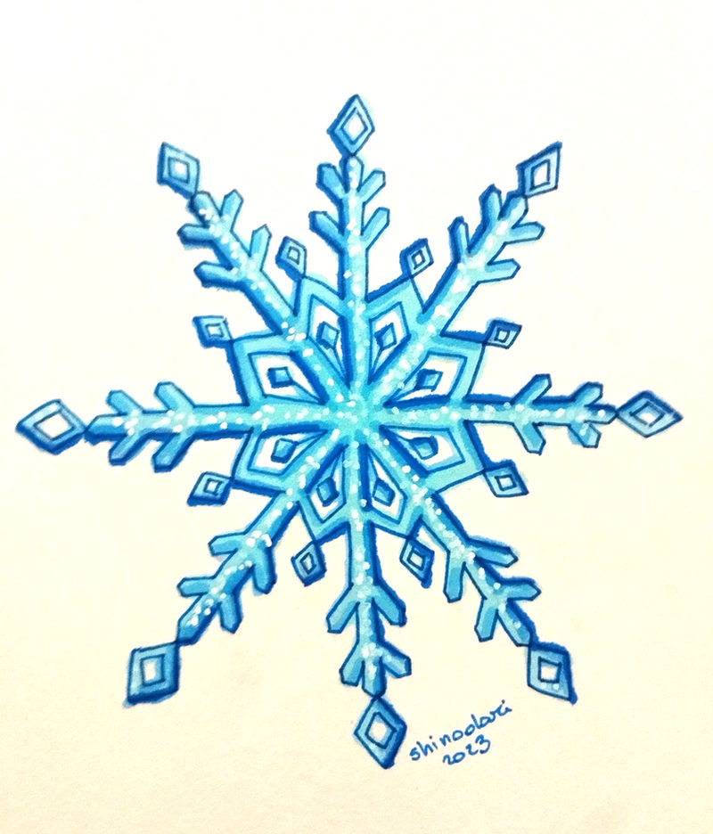 Python Snowflake Drawing Tutorial: Draw a Snowflake with KovoWolf by Shinodari on DeviantArt