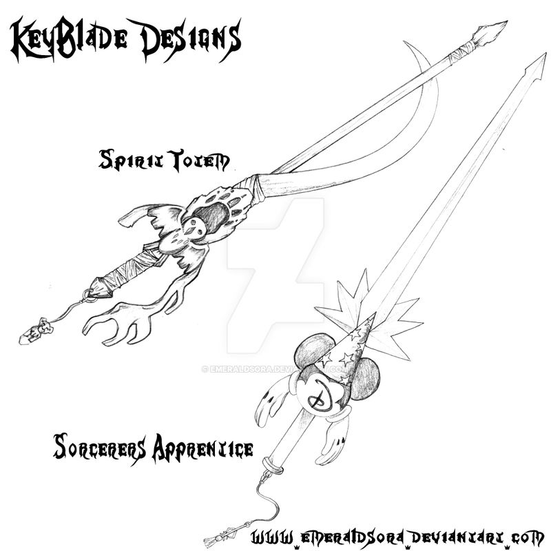 Keyblade Designs set 8 by EmeraldSora on DeviantArt