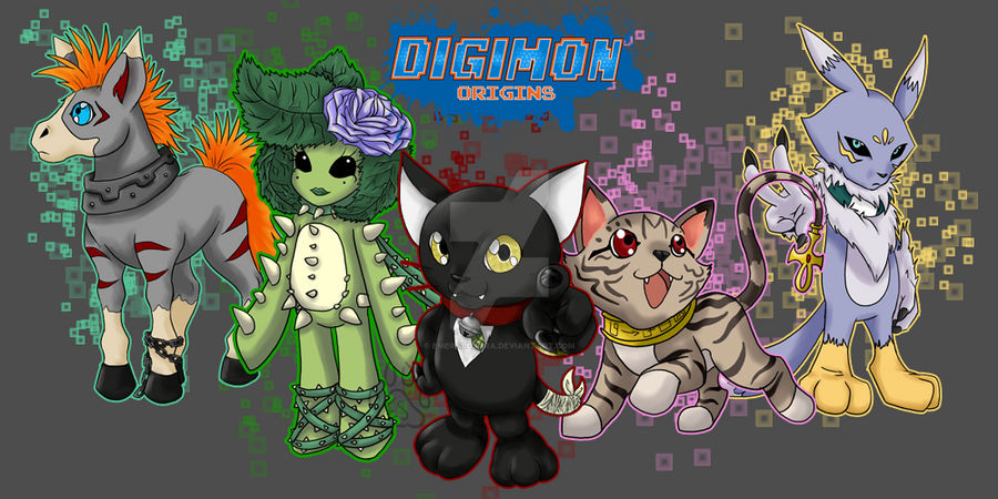 Digimons First Generation by adic-winchis on DeviantArt