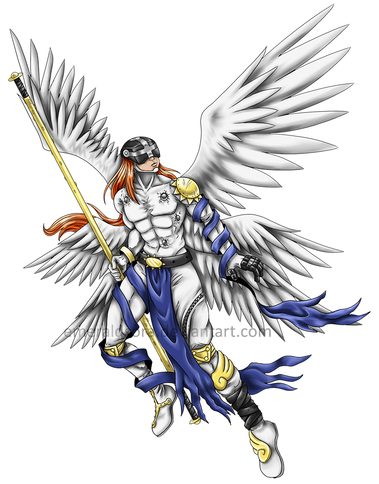 Angemon by EmeraldSora on DeviantArt
