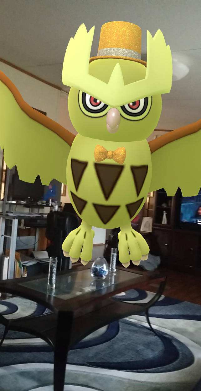 Shiny Noctowl by dinxa on DeviantArt