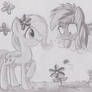 Fluttershy und Dashie Filly