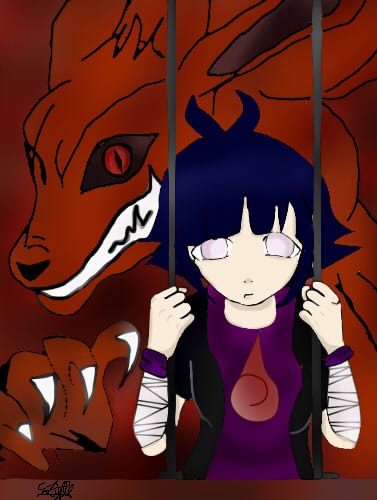 Kyuubi Naruto and Hinata by Shadiz on DeviantArt