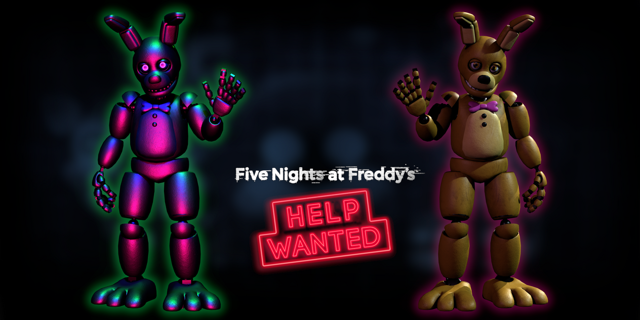Five Nights At Freddy's VR Help Wanted by SirBlueStudios on DeviantArt