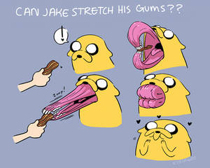 Can Jake Stretch His Gums?