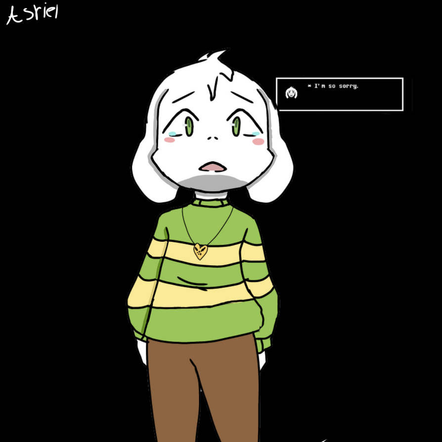 Asriel from undertale art by starlight2014ok on DeviantArt