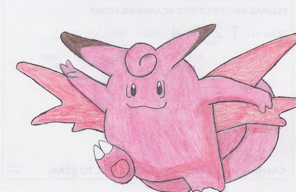 Clefable by gaara-zetsulover on DeviantArt