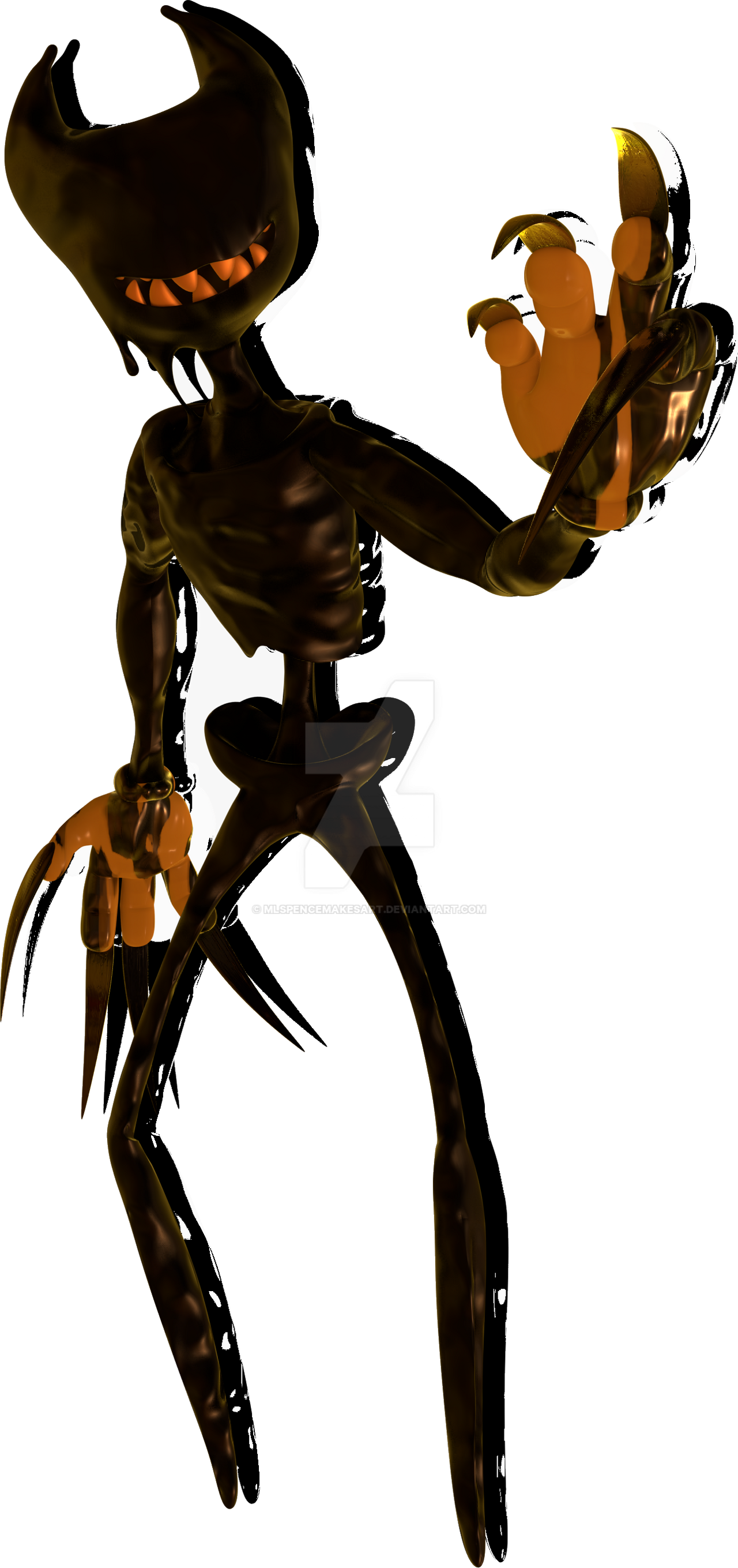 The Ink Demon by MLSpenceMakesArt on DeviantArt