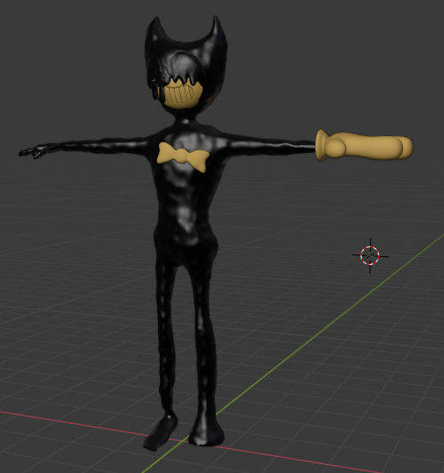 Ink Bendy Model WIP 3 by MLSpenceMakesArt on DeviantArt