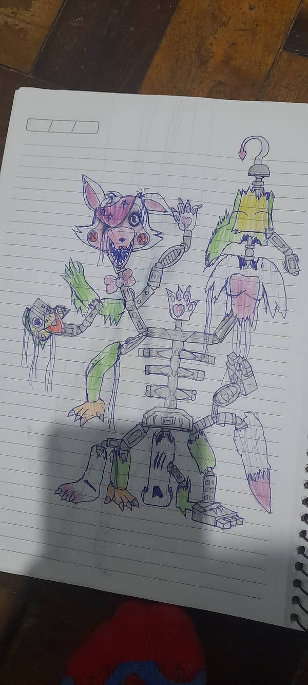 Stylized mangle by Arthurgamer2556 on DeviantArt
