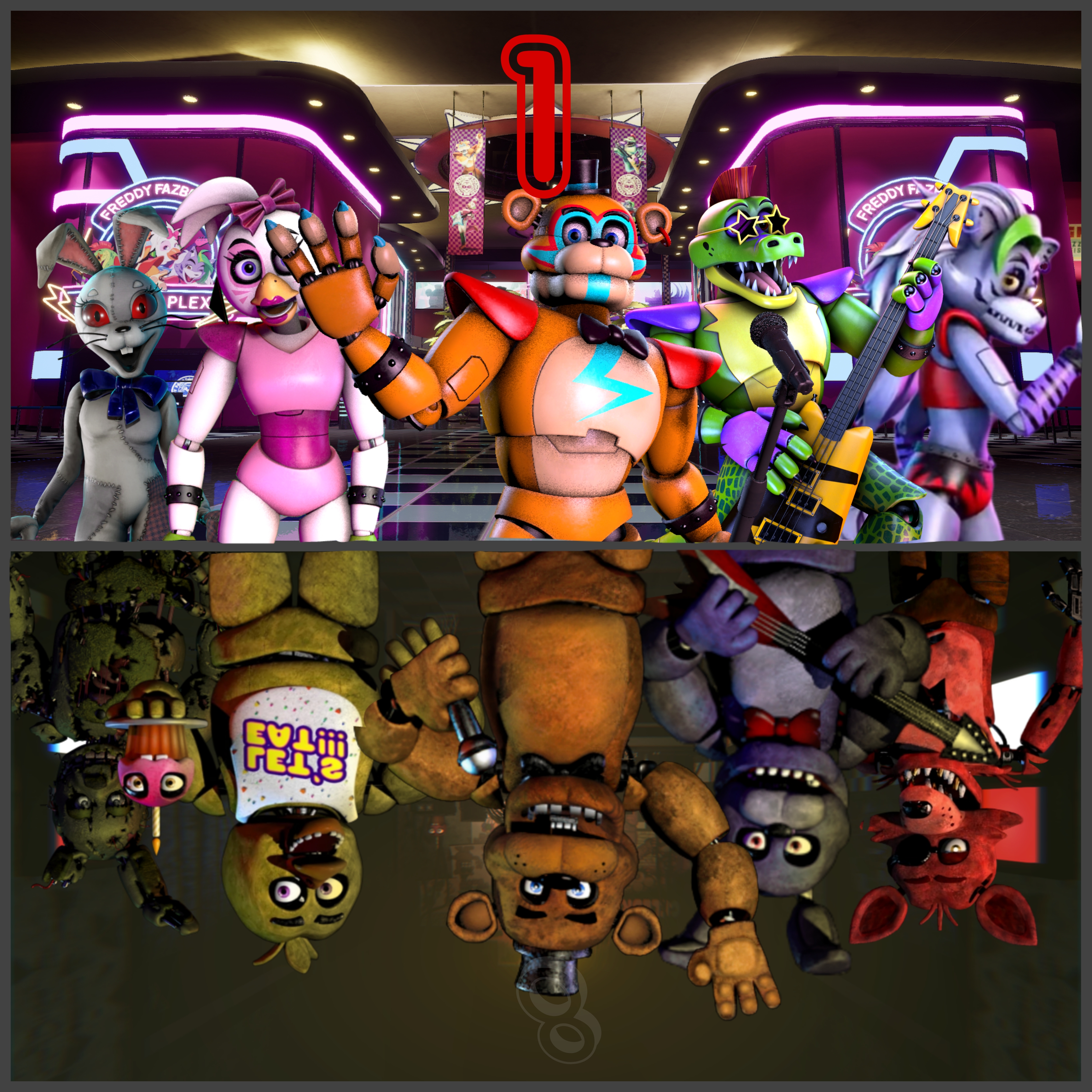 Official Art Poster of FNAF SB revealed! by beny2000 on DeviantArt