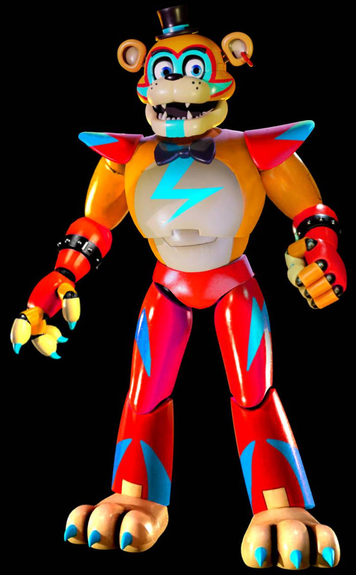 Redesigned glamrock freddy by Arthurgamer2556 on DeviantArt