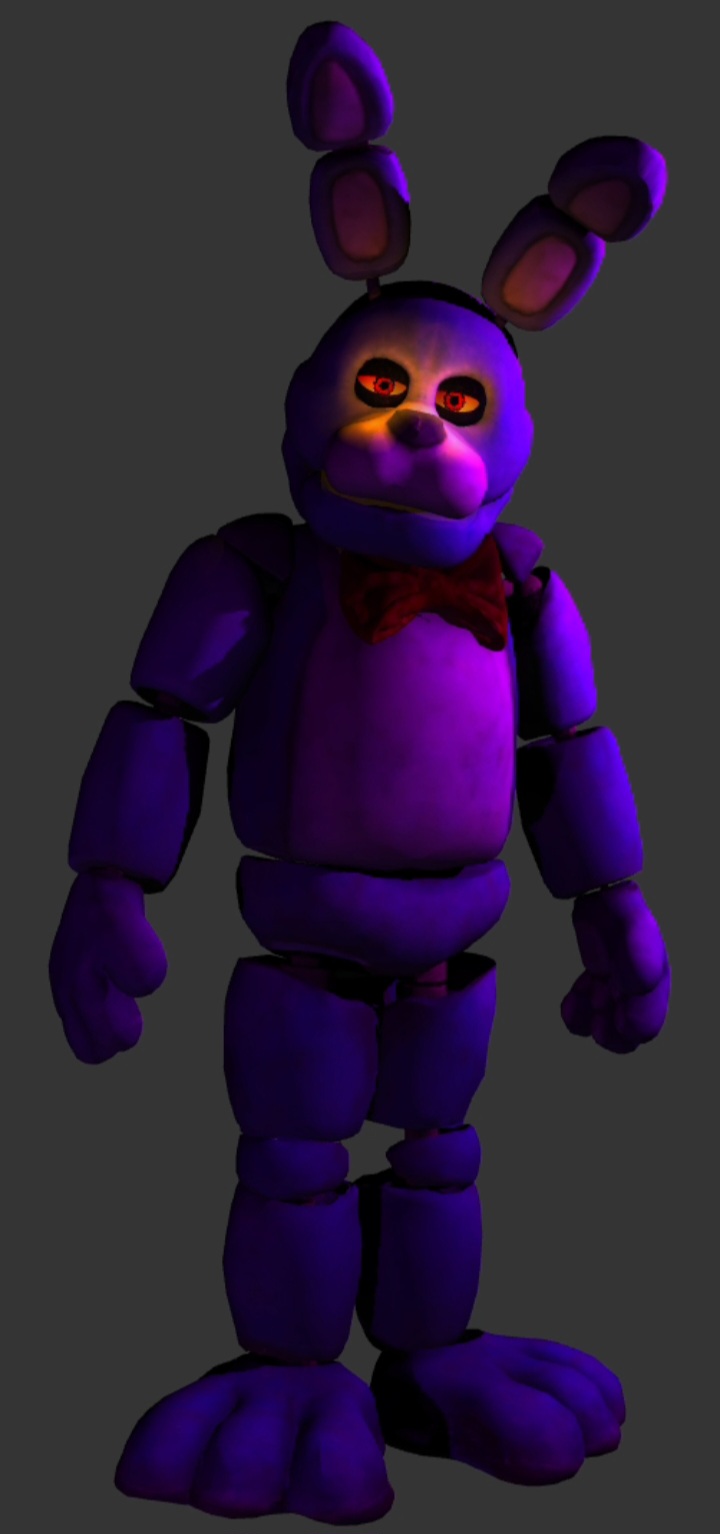 Movie bonnie full body render by Arthurgamer2556 on DeviantArt