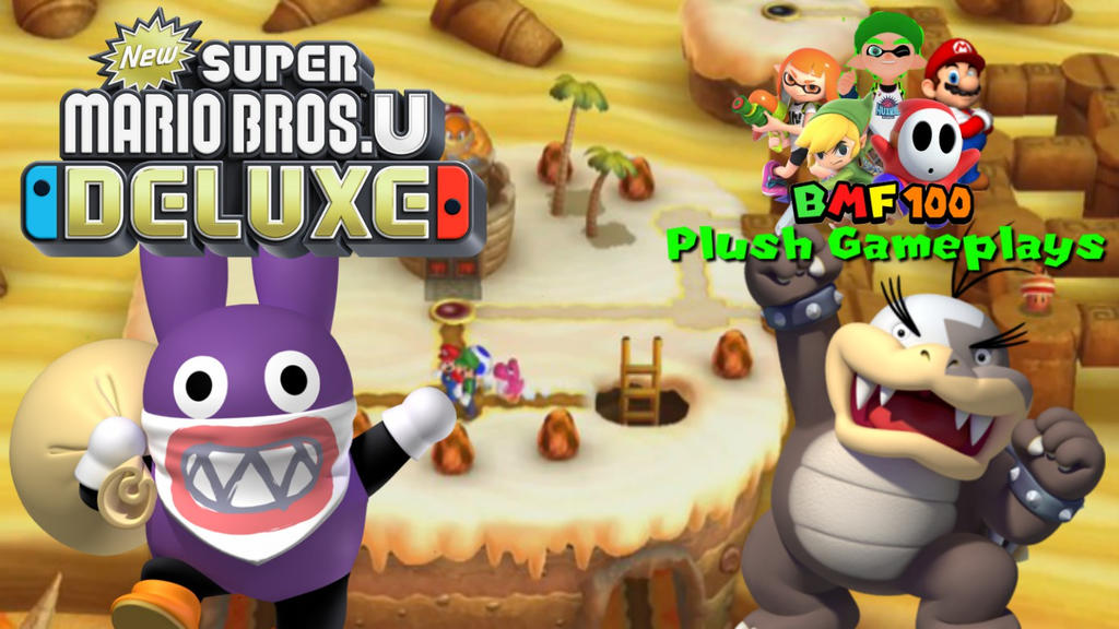 New Super Mari Bros U Deluxe W Alkthrough New Super Mario Bros. U Deluxe Walkthrough #2 by BigMarioFan100 on