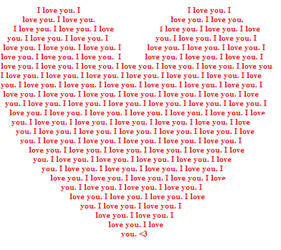 I love you heart