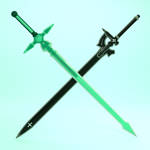 SAO Kirito's dual swords