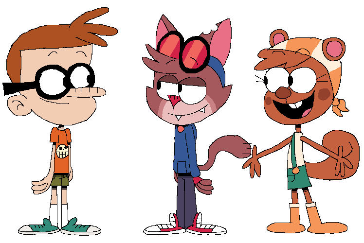 Eric meets Murphy and Mitzi in TLH Style by joeybenschwartz on DeviantArt