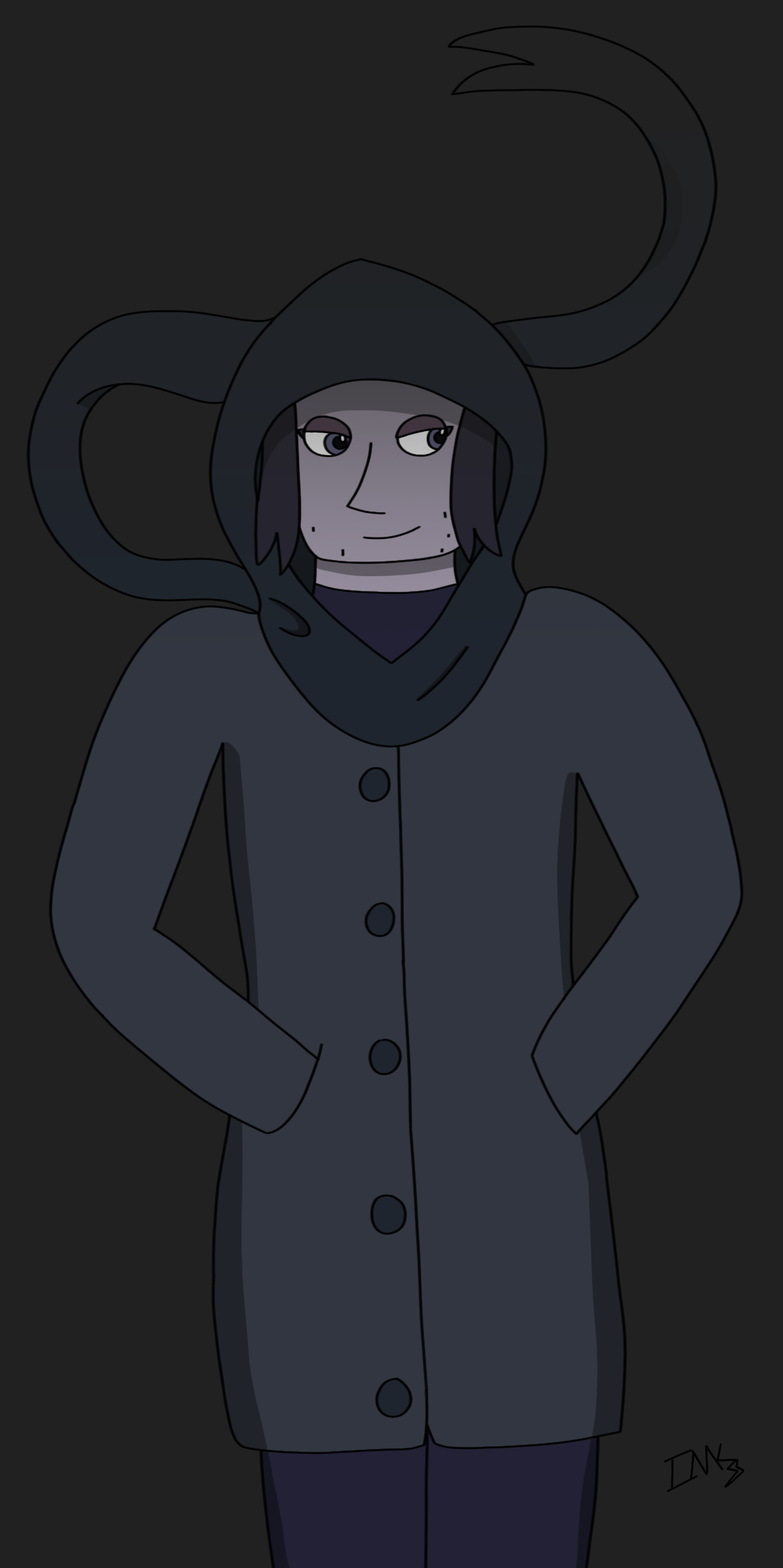 Inktober Day 27- Coat
