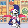 Dapper in his shop