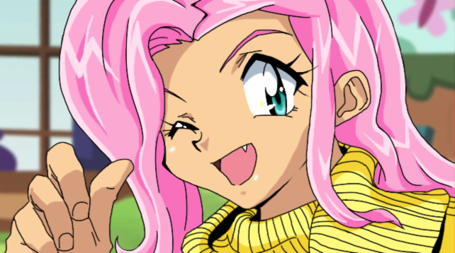 Anime Tooth Fluttershy