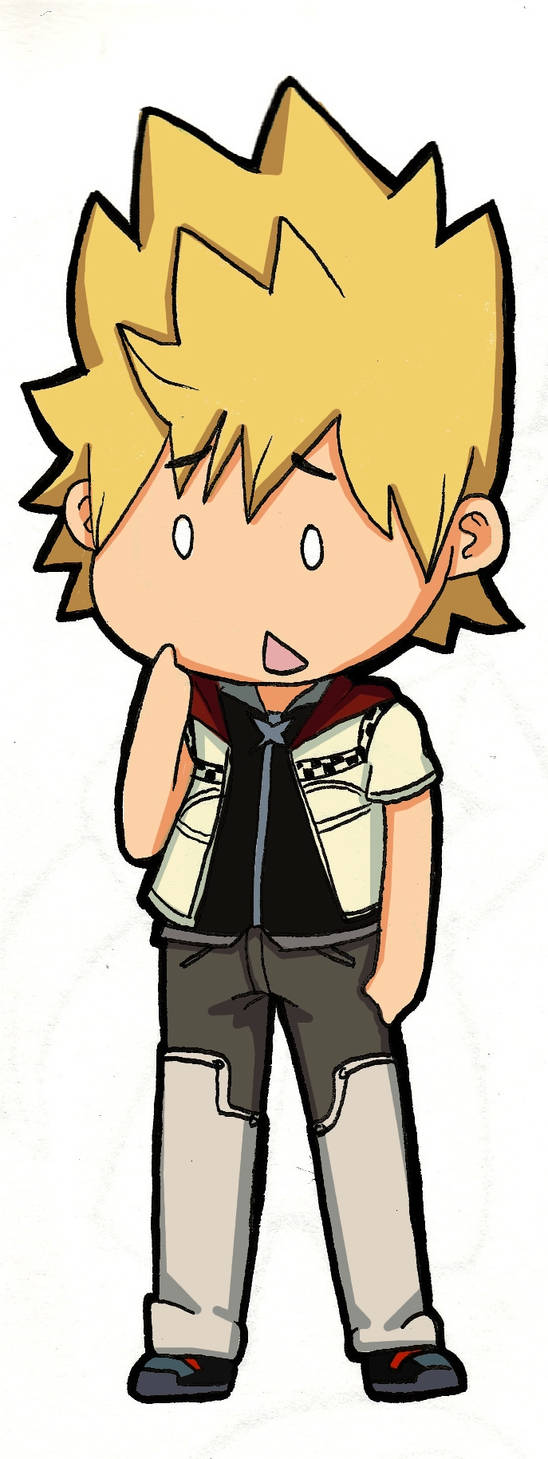 roxas chibi sticker by IchigoSoul23 on DeviantArt