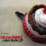 Strawberry cake hairclip