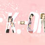 K-ON wallpaper Tea time after school (pink)