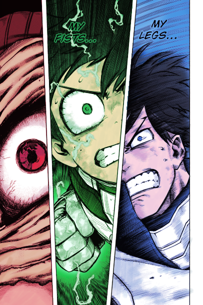 Coloured some MHA by Vorlianth on DeviantArt