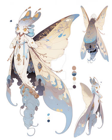 [OPEN 3610] Moth Creature Theme |AI Adopt|