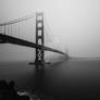 Veil of Silence Golden Gate in the Mist