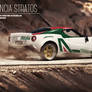 2016 Lancia Stratos speculative render (rear view)