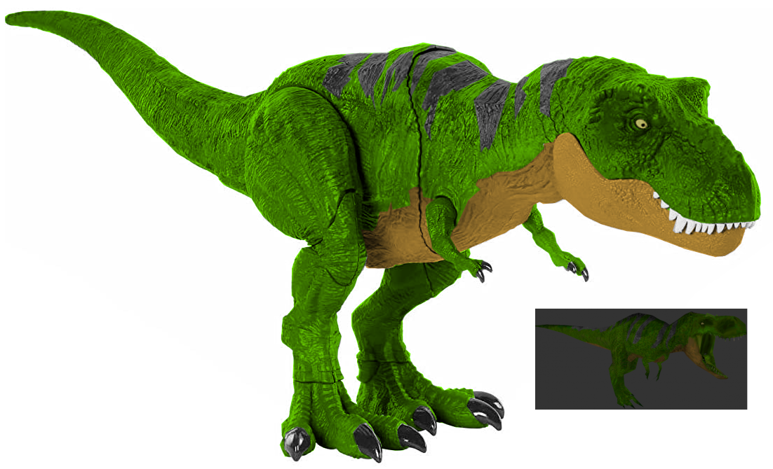 Dino Escape JPH T-rex (V1.0) by GXE18 on DeviantArt