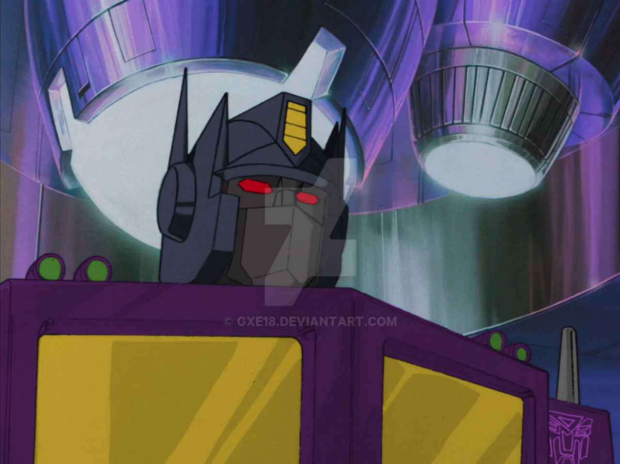 SG G1 Frame #5: Optimus on Moon Base 1 by GXE18 on DeviantArt