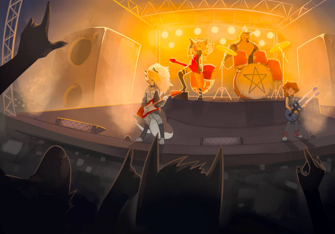 Band Deviantart Battle of the Bands with a little more color by Rack44 on DeviantArt